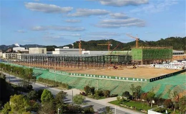 景德鎮(zhèn)中日先進陶瓷產業(yè)園一期廠房主體結構建設本月底完成